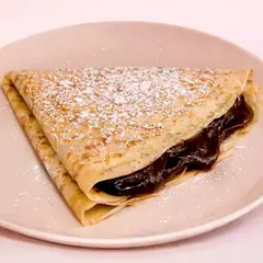 Dark chocolate crêpe at WEPE, Pererenan, Bali