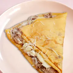 Tuna Cream Cheese crêpe at WEPE, Pererenan, Bali