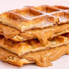 Biscoff waffle at WEPE, Pererenan, Bali