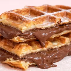 Nutella waffle at WEPE, Pererenan, Bali