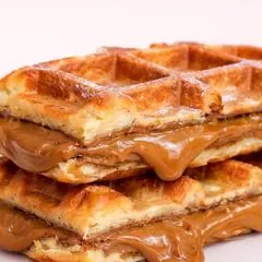 Salted Butter Caramel waffle at WEPE, Pererenan, Bali